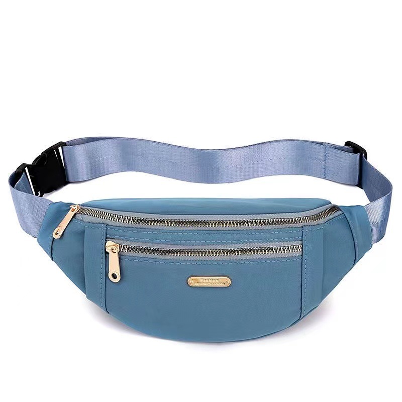 Blue -- waist bag
